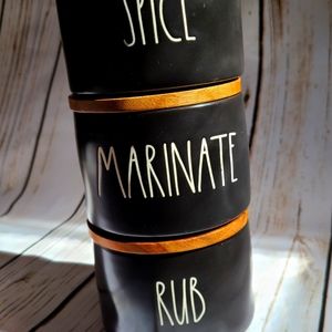 Brand New- Rae Dunn Spice containers